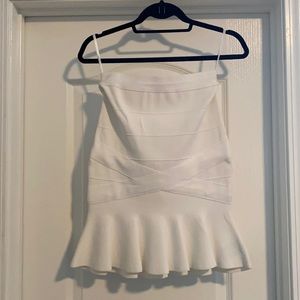 NWT Bebe fit and flare bandage skirt